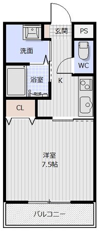 ピース・カーザの物件間取画像